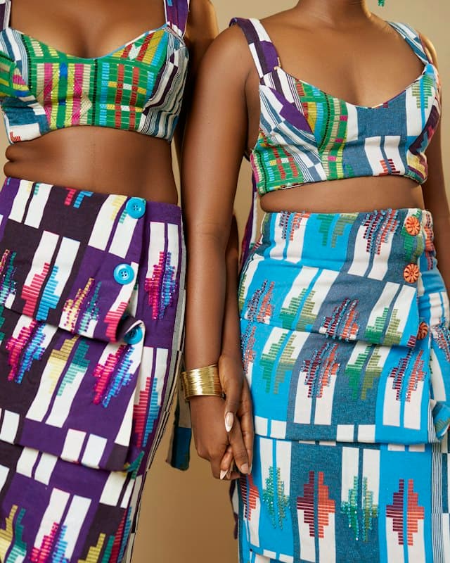 Kente two-piece